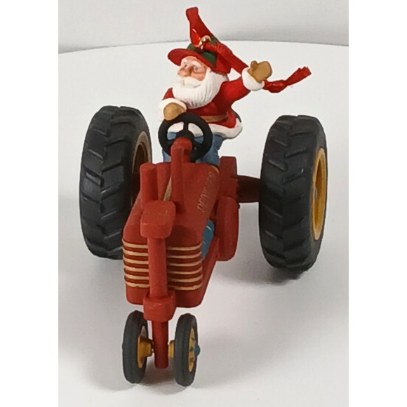 1994 HALLMARK Keepsake MAKIN TRACTOR TRACKS Here Comes Santa - Picture 4 of 11